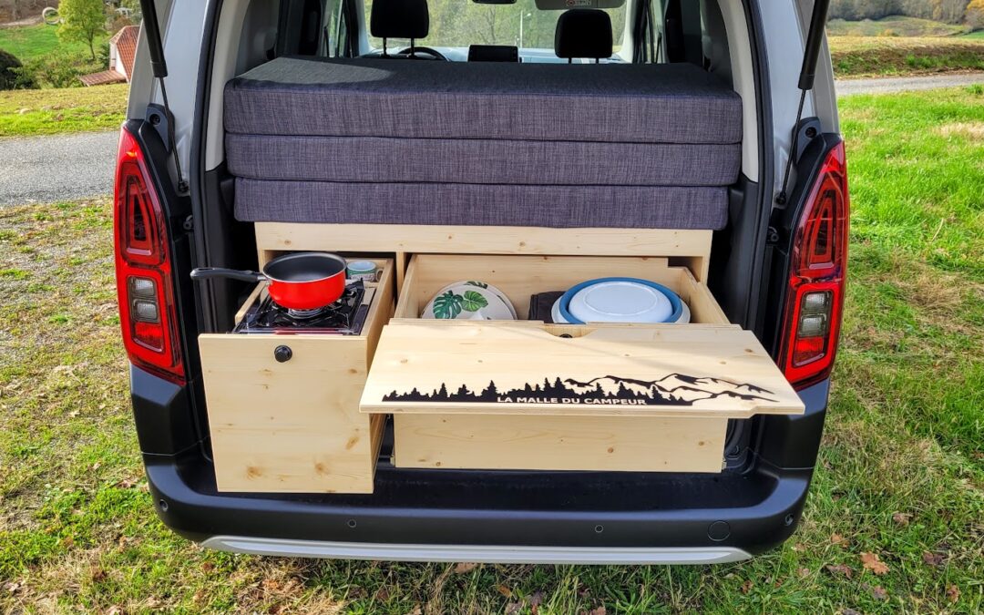 Le camping en Berlingo aménagé