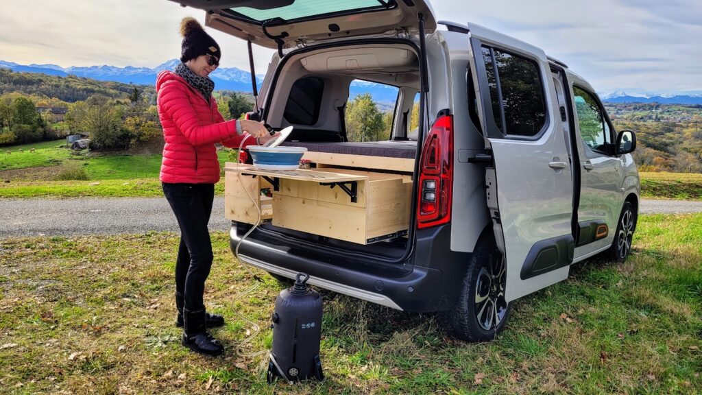 kit pour Citroën Berlingo La Malle Du Campeur