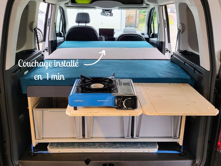 Malle Evasion avec lit pour ludospaces, Occitanie