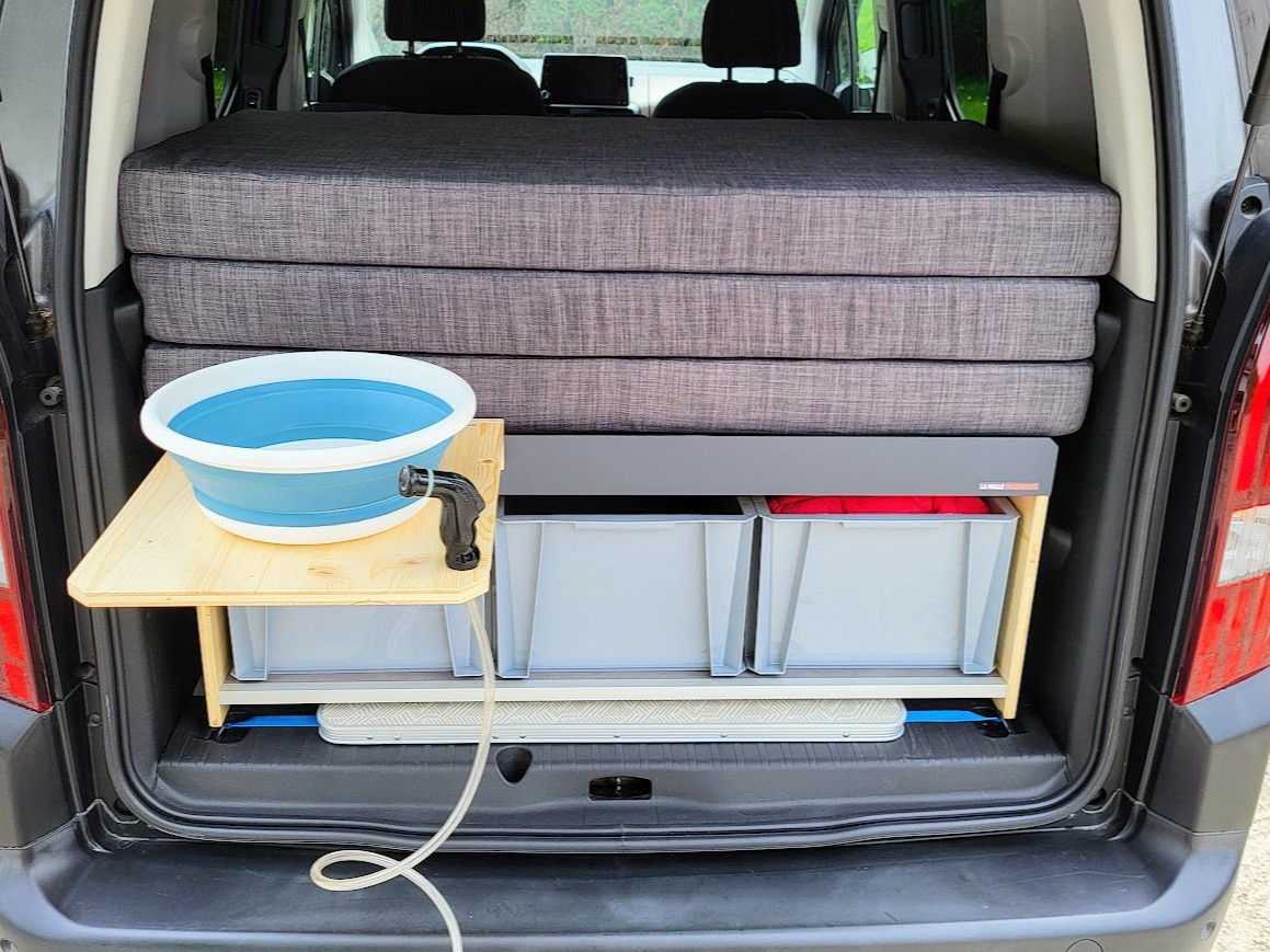 option tablette amovible pour vaisselle