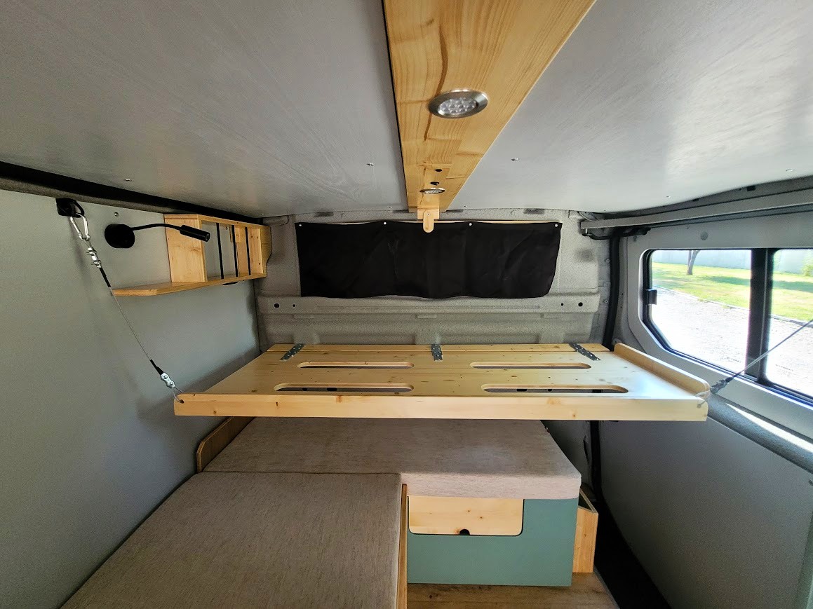 lit pour trafic, 3 couchages